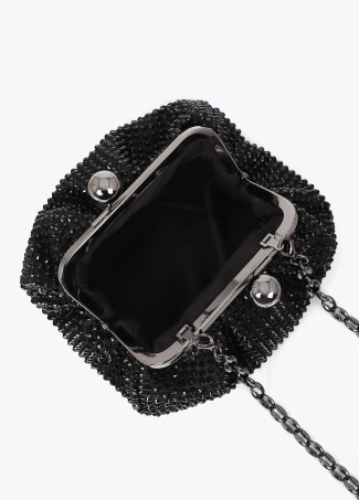 Bolsa joia com cristais