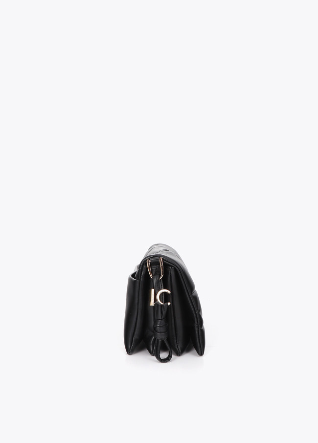 Sac Bandoulière Matelassé Détail Nœud LC