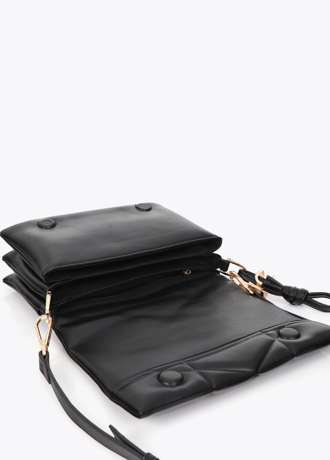 Sac Bandoulière Matelassé Détail Nœud LC