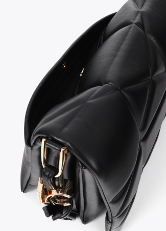 Sac Bandoulière Matelassé Détail Nœud LC