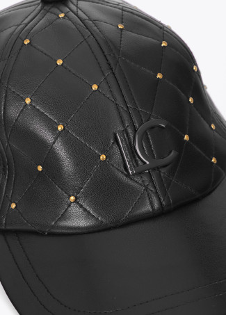 Cap with mini studs detail