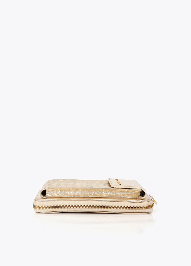 Custodia per Cellulare con Logo e Cuciture