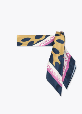 Foulard Who's That Girl 90x90cm