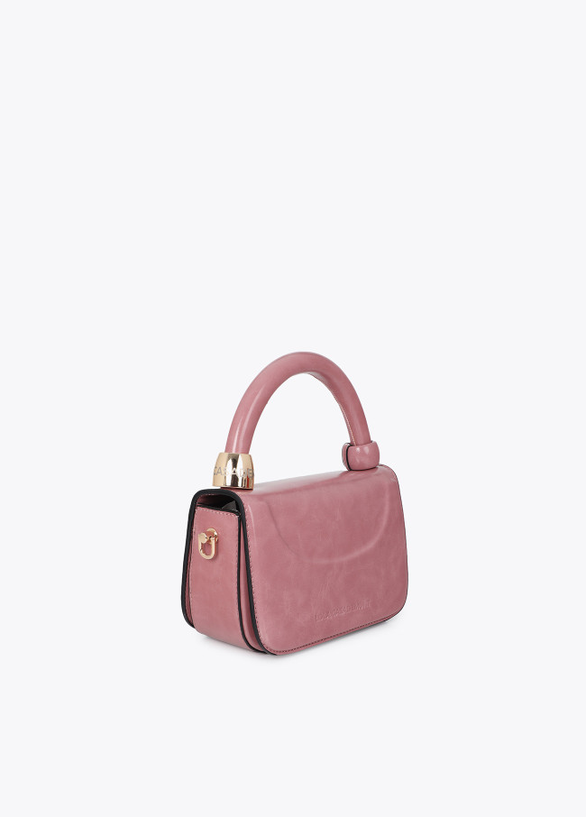 Mini Sac Bandoulière avec Détail Anneau Ajouré