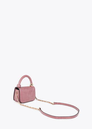 Mini Sac Bandoulière avec Détail Anneau Ajouré