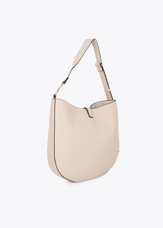 Shopper aplique metálico