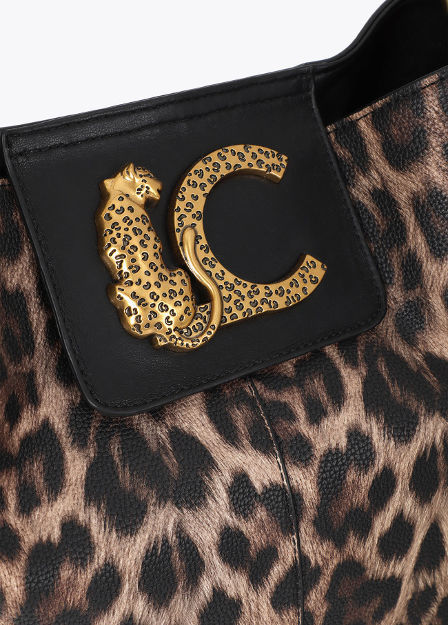 Shopper com Detalhe de Corrente e Logo Efeito...