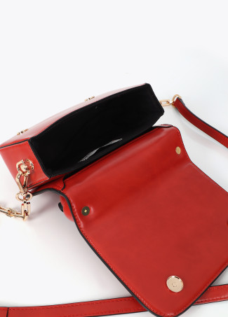 Mini Sac Bandoulière avec Détail Anneau Perforé