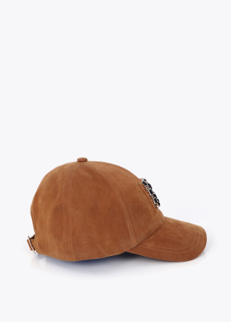 Cappello in tessuto con cristalli LC