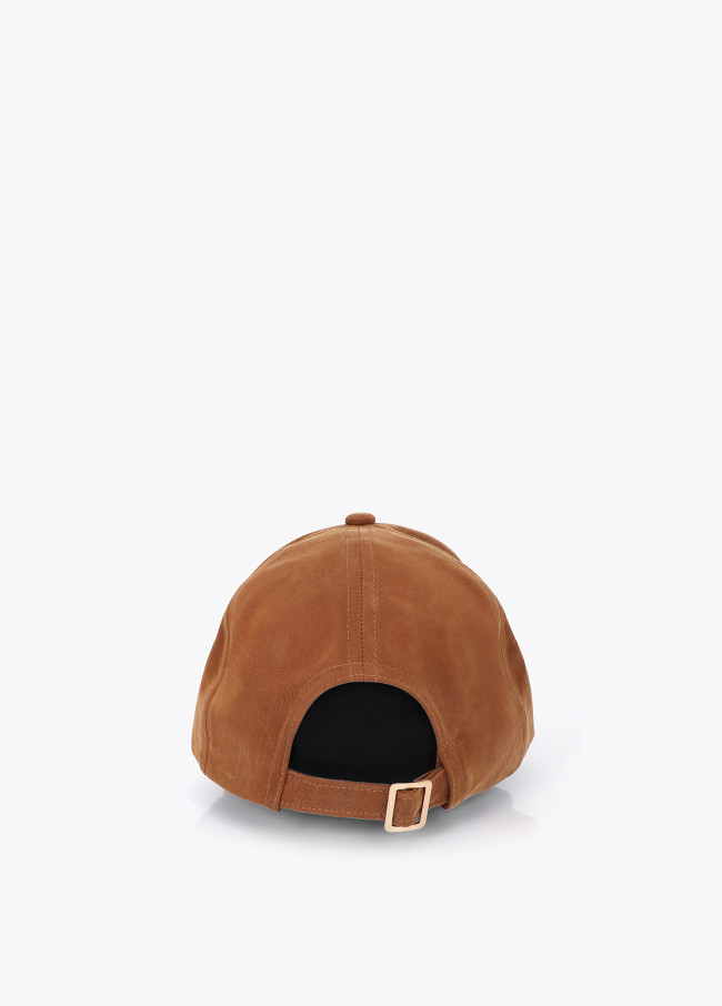 Cappello in tessuto con cristalli LC