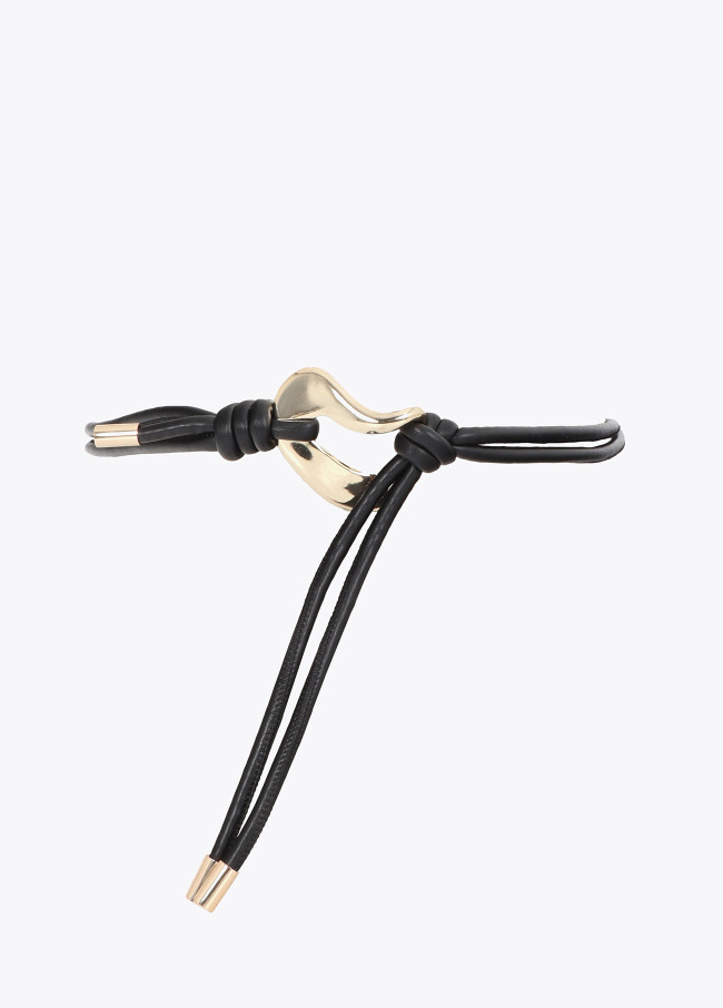 Ceinture nœud boucle irrégulière