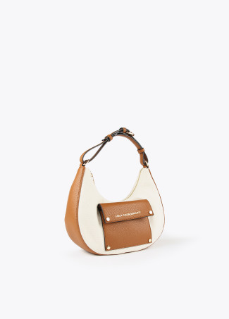 Borsa mezzaluna tela
