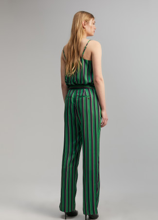 Pantalon droit rayures