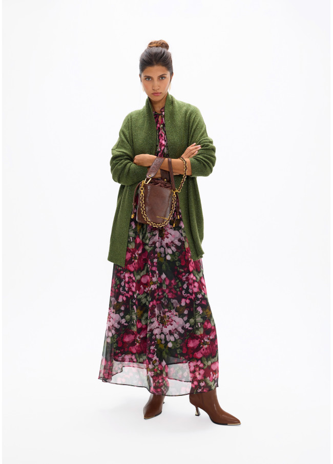 Abito in Georgette Stampato