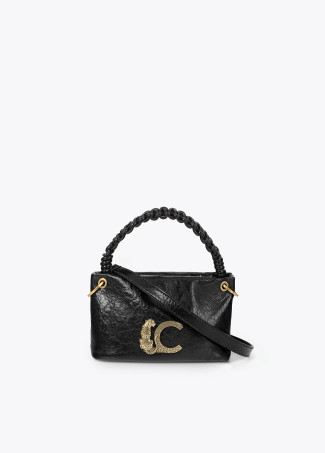 Bolsa Pequena com Detalhe de Alça Trançada