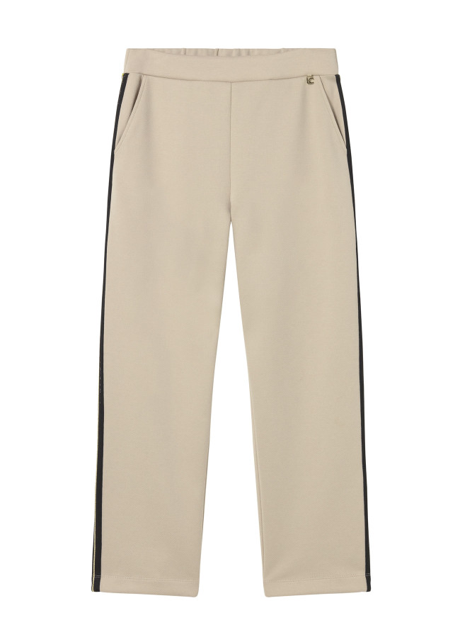 Pantalón jogger con detalle en lateral