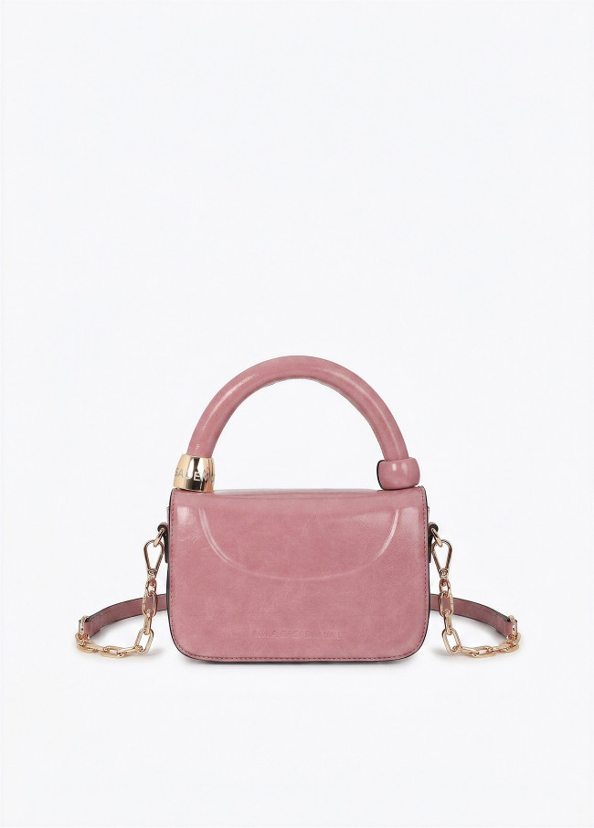 Mini Sac Bandoulière avec Détail Anneau Ajouré