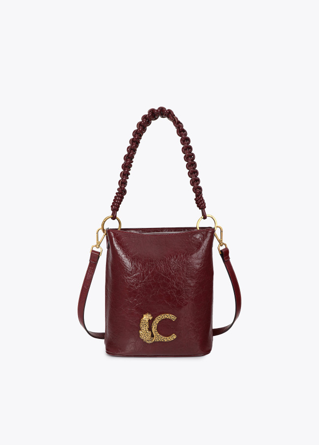 Bolsa Hobo com Detalhe de Alça Trançada