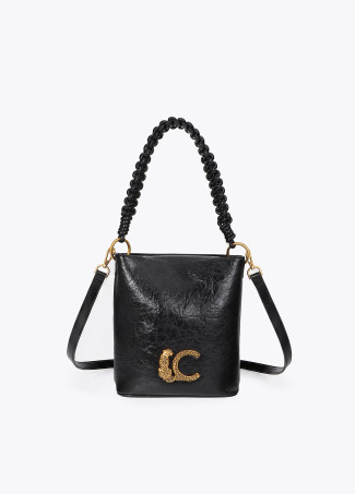 Sac Hobo avec Poignée Tressée