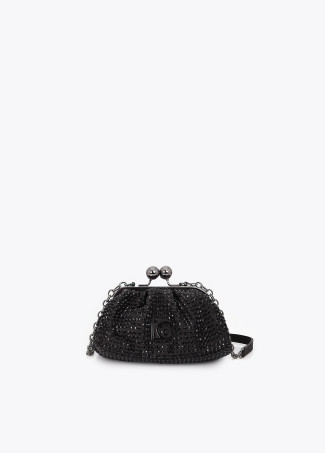Bolsa joia com cristais