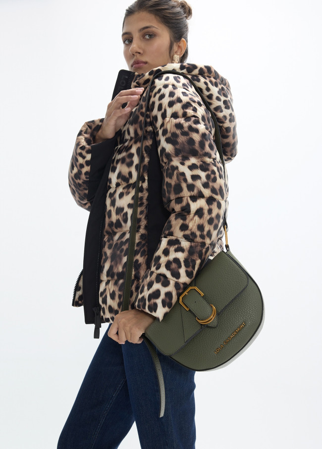 Sac Bandoulière avec Détail Ceinture