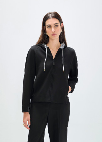 Front Opening Scuba Hoodie