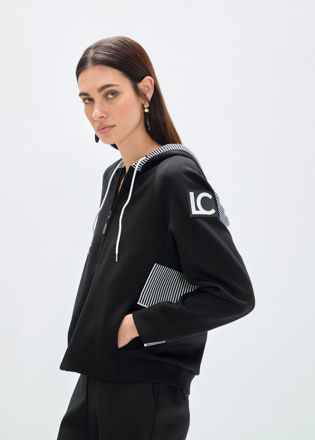 Front Opening Scuba Hoodie
