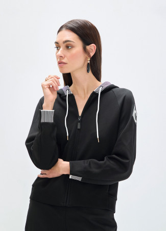 Front Opening Scuba Hoodie