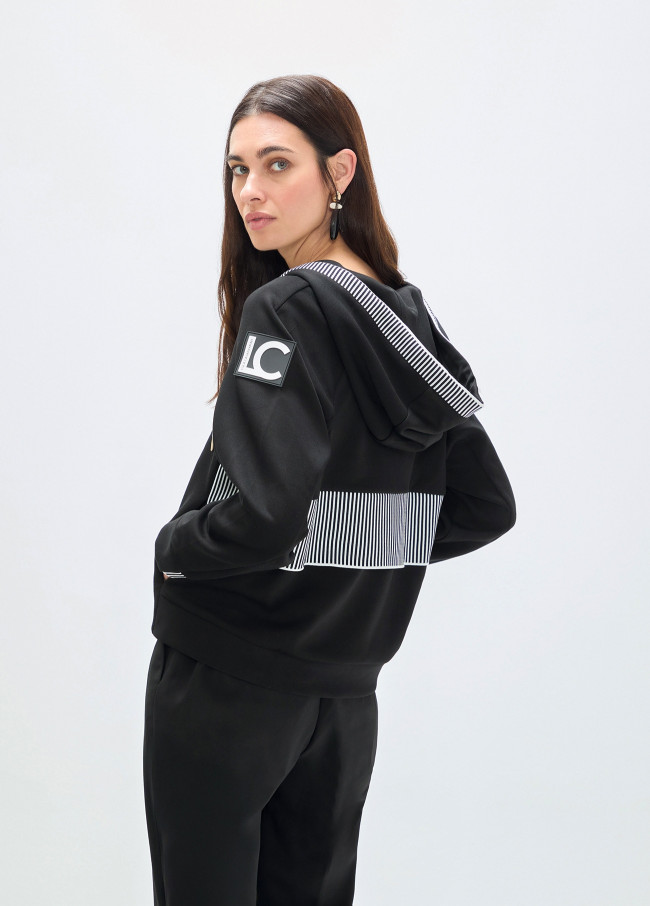 Front Opening Scuba Hoodie