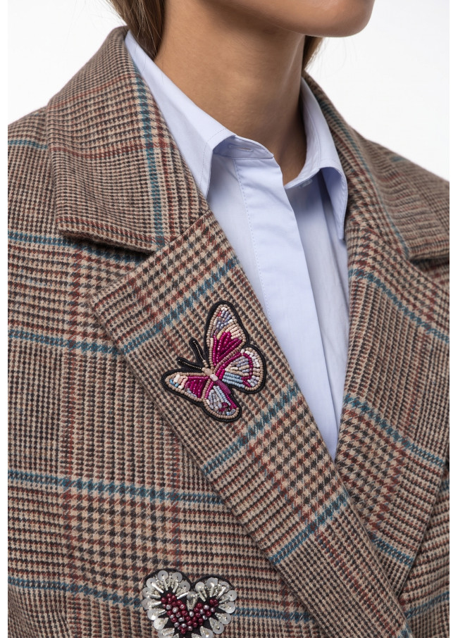 Blazer à Patchs