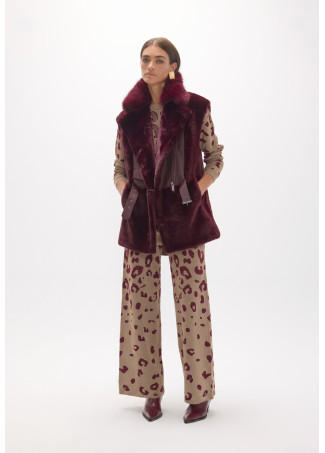 Jacquard-Hose mit Kuhmuster