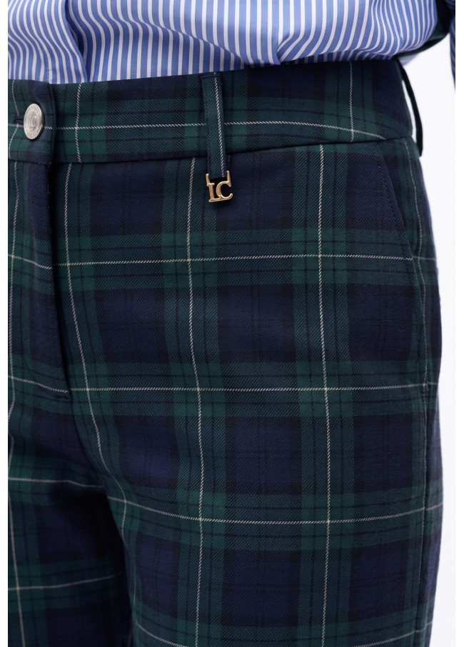 Pantalón cuadro escocés