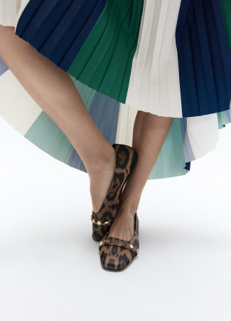 Animal Print Ballet Flats