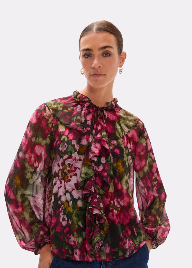 Blusa estampado floral