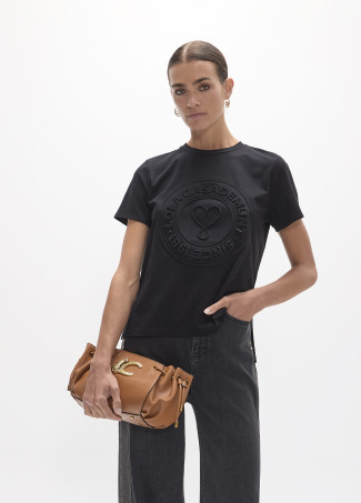 Adjustable Chain Detail Crossbody Bag