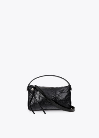 Borsa a Tracolla Effetto Pelle Stropicciata
