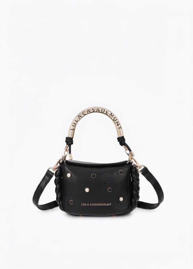 Piccola borsa a tracolla con borchie 19881