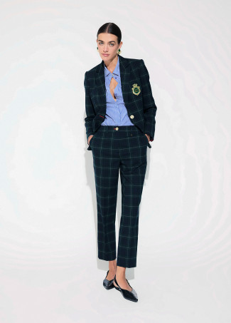 Barcelona Fit Plaid Pants