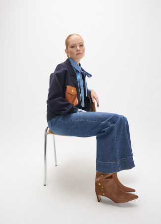 Cardigan tasche