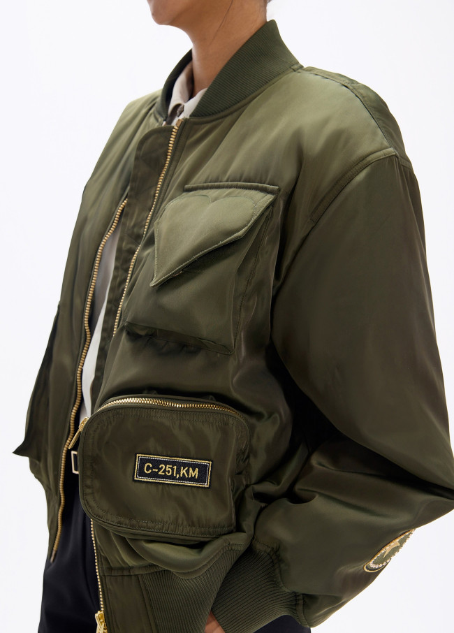 Bomber militar parches