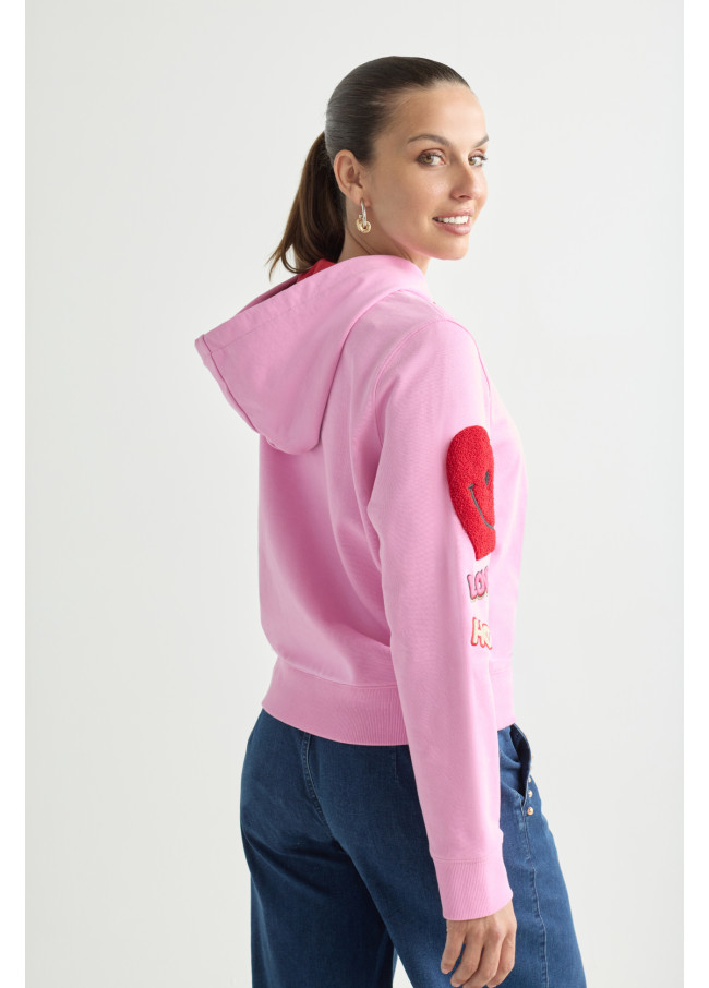 Sudadera solidaria con capucha