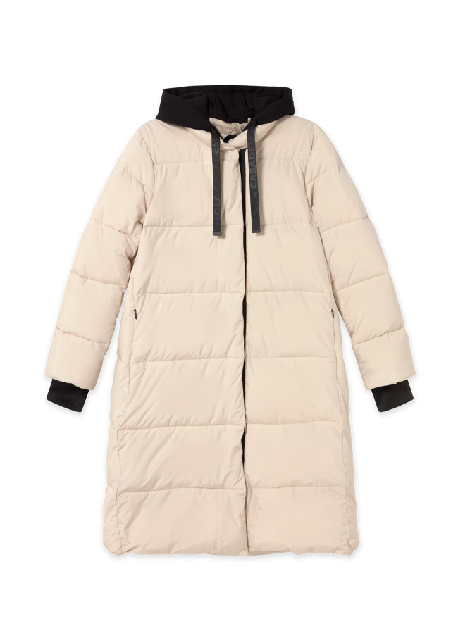 Long Anorak with Circular Hood