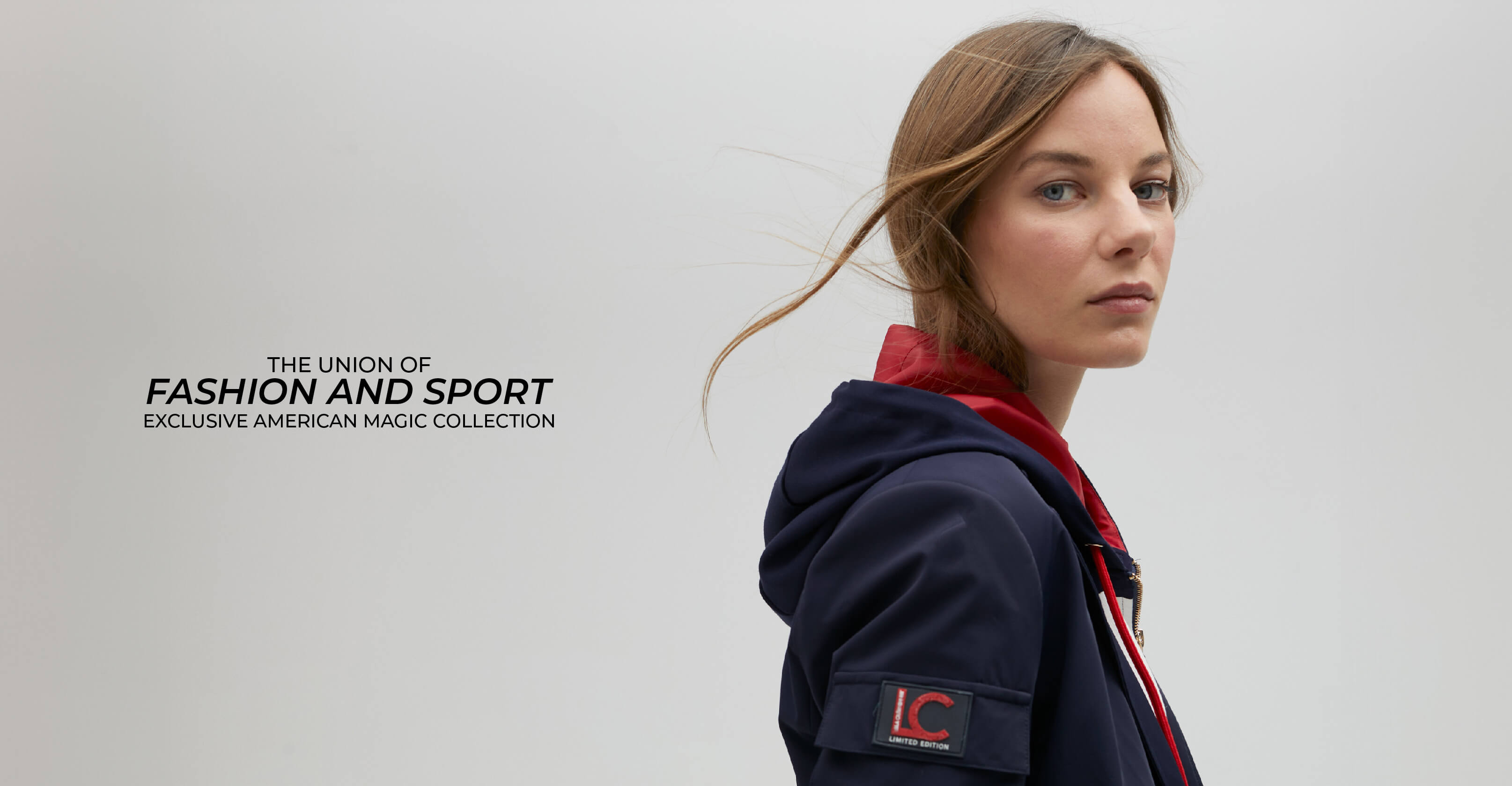 Where fashion meets sport. The American Magic exclusive collection.